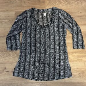Tommy Bahama Tiger Embellished
Tunic Swim Cover Up size xs